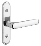 Okensko okovje ROSTEX ročaj in ščit balkon EXCLUSIVE (TITAN GOLD) - ROSTEX Ti
