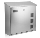 Poštni nabiralnik RICHTER BK.703.GZ.N (NEREJAVO JEKLO) - RICHTER Mat nerjaveče jeklo