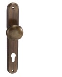 KROGLA na ščitu MP - NI - ELEGANT (OGR - Polished Brushed Bronze) - MP OGR (brušena bronasta)