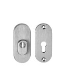 Rozeta za vrata MP AXA - BETA2 PLUS (F6 - eloksirano nerjaveče jeklo) - MP F6 Inox Elox