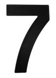 Hišne številke MP - 152 mm - 7 - MP Black