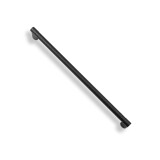 Kljuka za vrata COBRA BLOCCA 400 mm (črna) - ČRNA KOBRA