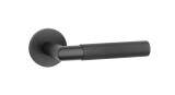 Okovje za vrata MP SH - OVALNO - R 1742 PRO 8 MM (BS - Črna mat) - MP BS (mat črna)