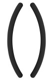 ROČKA ZA DRSNA VRATA MP ONE - par (mat črna) - 375 mm - MP Black