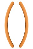 ROČKA ZA DRSNA VRATA MP ONE - par (oranžna mat) - 375 mm - MP Oranžová