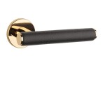 Vratna strojna oprema MP AS - EGERIA - R 7S (OLV - Polirana lakirana medenina / rjavo usnje) - MP OLV (polirana in lakirana medenina)