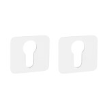 Rozeta za vrata za ročaj MP GK - ONE - HR (WS - bela mat) - MP WS (bela mat)