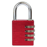 Aluminijasta kodna ključavnica Richter RV.12002.40.CRV - Richter červená