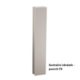 Dvojni ročaj za drsna vrata HS GRIP (F4) - Twin F4 (eloksiran aluminij - bron)