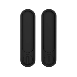 Školjka za drsna vrata MP PR 2647Z - WC (BS - črna mat) - MP BS (mat črna)