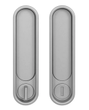 Školjka za drsna vrata MP PR 2647Z - WC (CP - perla krom) - MP CP (krom biserno)