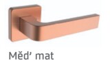 Vratna strojna oprema ROSTEX DANTE/H z zatiči (BAKRENO MAT) - ROSTEX Měď mat