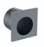 Kvadratni sprednji ročaj ROSTEX (platinast mat) - Rostex Platina mat