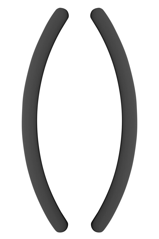 KLJUKA ZA DRSNA VRATA MP ONE - par (mat grafit) - 375 mm