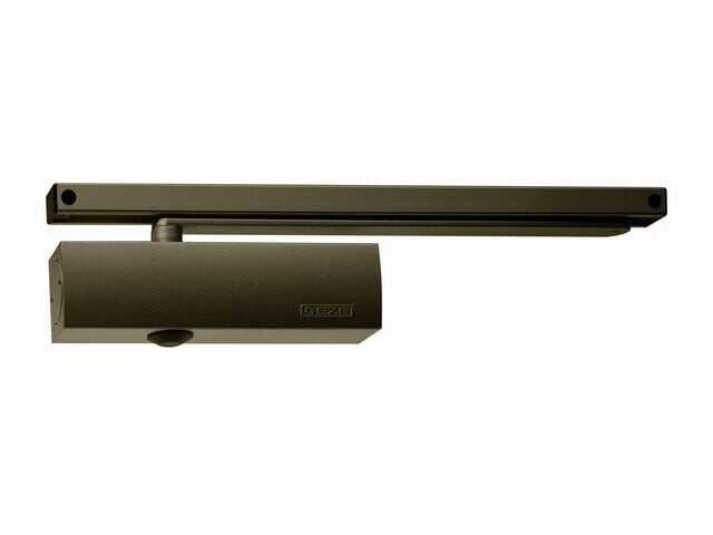 Samozapiralna naprava z drsno tirnico MP GZ - TS 3000 (rjava)