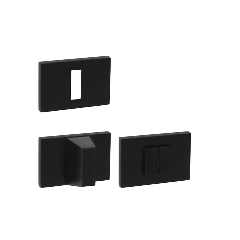 Rozeta za vrata MP TI - RT5 (BS - mat črna)