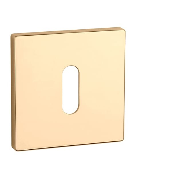 Rozeta za vrata MP AS - HR 5S (OLV - Polirana lakirana medenina)