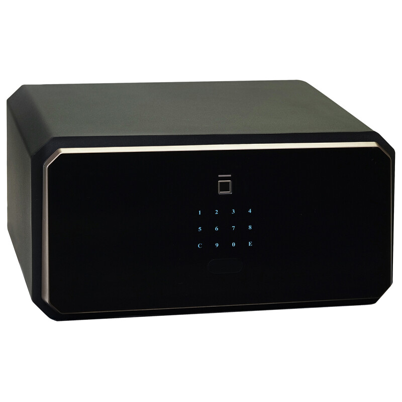 Jeklena varna sefna enota z elektronsko ključavnico za numerično kodo in prstni odtis RICHTER RS.23.LUX.FIN