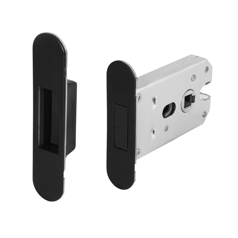 Magnetna ključavnica MP MPK z zaporno ploščo (BS - črna mat)