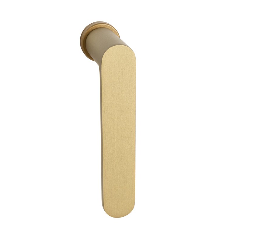 Euro okenska kljuka MP VM - DK - PURE - R mini (OLM - zlata mat)