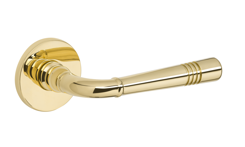 Okovje za vrata MP TI - DIADEM - R 4009 5S (OLV - Polirana lakirana medenina)