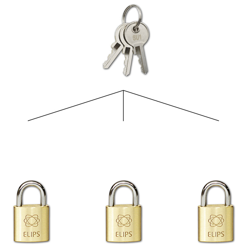 Ključavnica za običajno zapiranje SU RICHTER RV.ELIPS.20.SU1