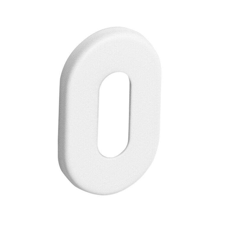 Rozeta za vrata MP VM - 4UOR (WS - bela mat)