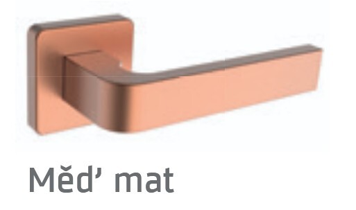 Vratna strojna oprema ROSTEX DANTE/H z zatiči (BAKRENO MAT)