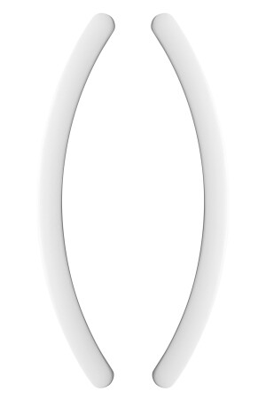 ROČKA ZA DRSNA VRATA MP ONE - par (mat bela) - dolžina 375 mm