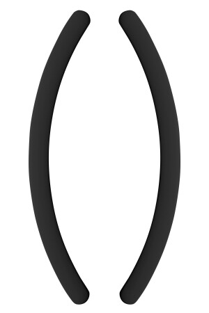 ROČKA ZA DRSNA VRATA MP ONE - par (mat črna) - 375 mm