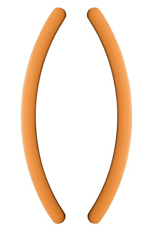 ROČKA ZA DRSNA VRATA MP ONE - par (oranžna mat) - 375 mm