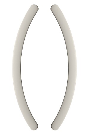 ROČKA ZA DRSNA VRATA MP ONE - par (mat siva) - 375 mm