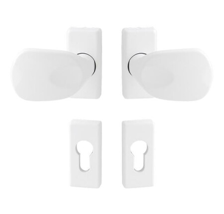 Kljuka za vrata MP WA - FELIX - UR (bela (RAL 9016)