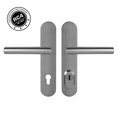 Varnostna oprema MP MPK - SECURO S01 PLUS - SO FAVORIT (BN - brušeno nerjaveče jeklo) - s pokrovom