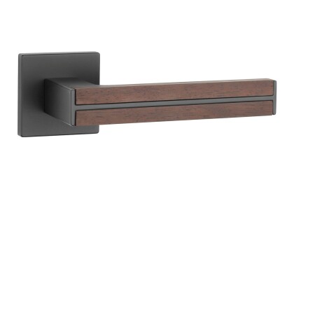 Okovje za vrata MP AS - IMPERATA - HR 7S (BS - Črna mat / sandalovina)