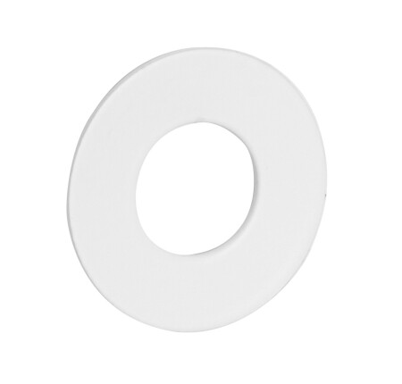 Rozeta za vrata MP VM R - POD ROČAJEM 30 mm (WS - Bela mat)