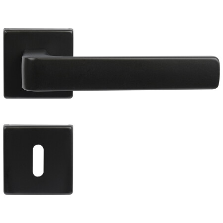 Okovje za vrata RICHTER RK.ZADAR (mat črna)