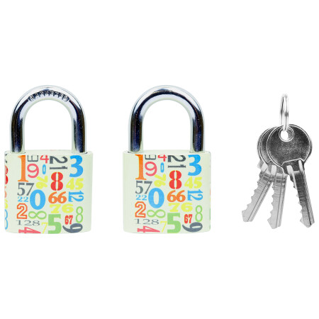 Klasična litoželezna ključavnica z barvnim tiskom RICHTER RV.OVAL.38.JU4