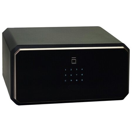 Jeklena varna sefna enota z elektronsko ključavnico za numerično kodo in prstni odtis RICHTER RS.23.LUX.FIN
