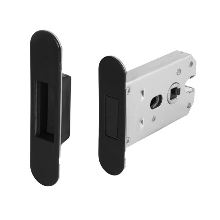 Magnetna ključavnica MP MPK z zaporno ploščo (BS - črna mat)