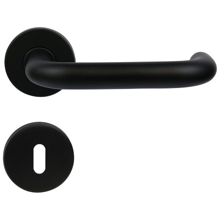 Vratno okovje RICHTER RK.U-FORM (črno)