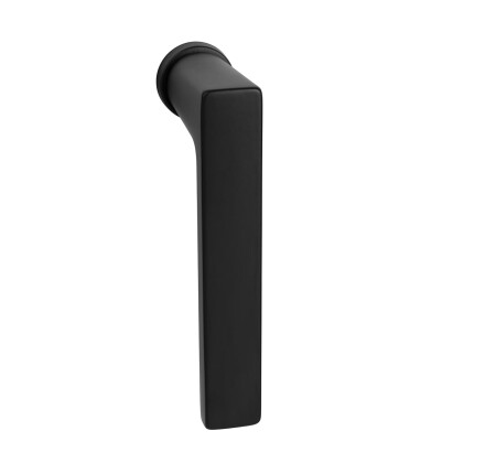 Euro okenska kljuka MP VM - DK - BAAR - R mini (BS - črna mat)