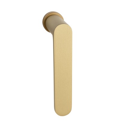 Euro okenska kljuka MP VM - DK - PURE - R mini (OLM - zlata mat)