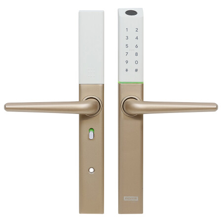 Richter digitalna kljuka za vrata DH.S3B.RP (zlata)