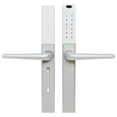 Richter digitalna kljuka za vrata DH.S3B.STR (srebrna)