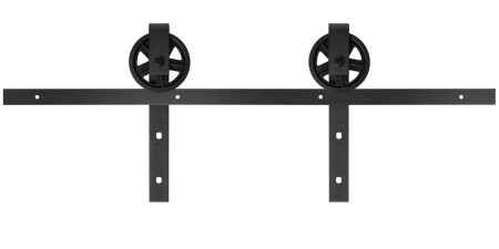 Drsni sistem MP VINTAGE 1 z blažilnikom in 2m tirnico (BS - črna mat)
