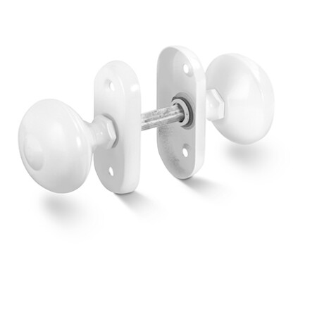 ACT krogla na rozeti pobarvana (BELA)