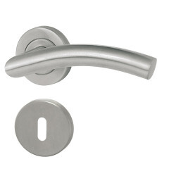 HOLAR vratna strojna oprema z okroglo rozeto MT 05 (nerjaveče jeklo)