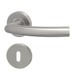 HOLAR vratna strojna oprema z okroglo rozeto MT 06 (nerjaveče jeklo)