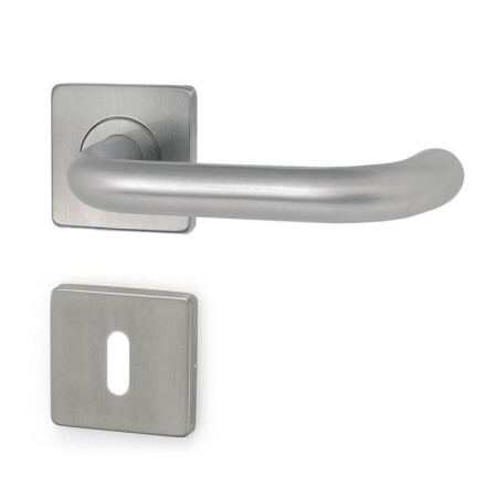 Okovje za vrata HOLAR MT 02 s kvadratno rozeto (nerjaveče jeklo)